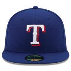 Texas Rangers Game Authentic Collection On-Field 59FIFTY Fitted Hat Royal