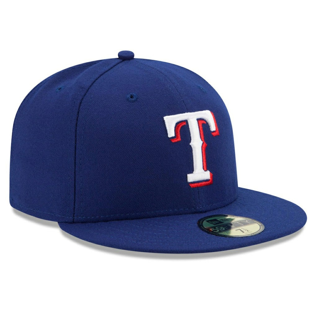 Texas Rangers Game Authentic Collection On-Field 59FIFTY Fitted Hat Royal