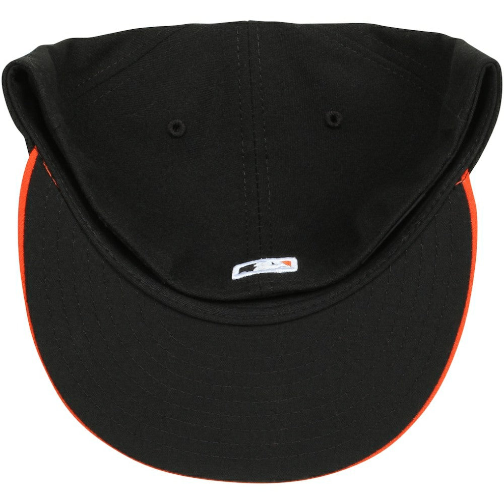 San Francisco Giants Authentic Collection On-Field 59FIFTY Fitted Hat Black/Orange