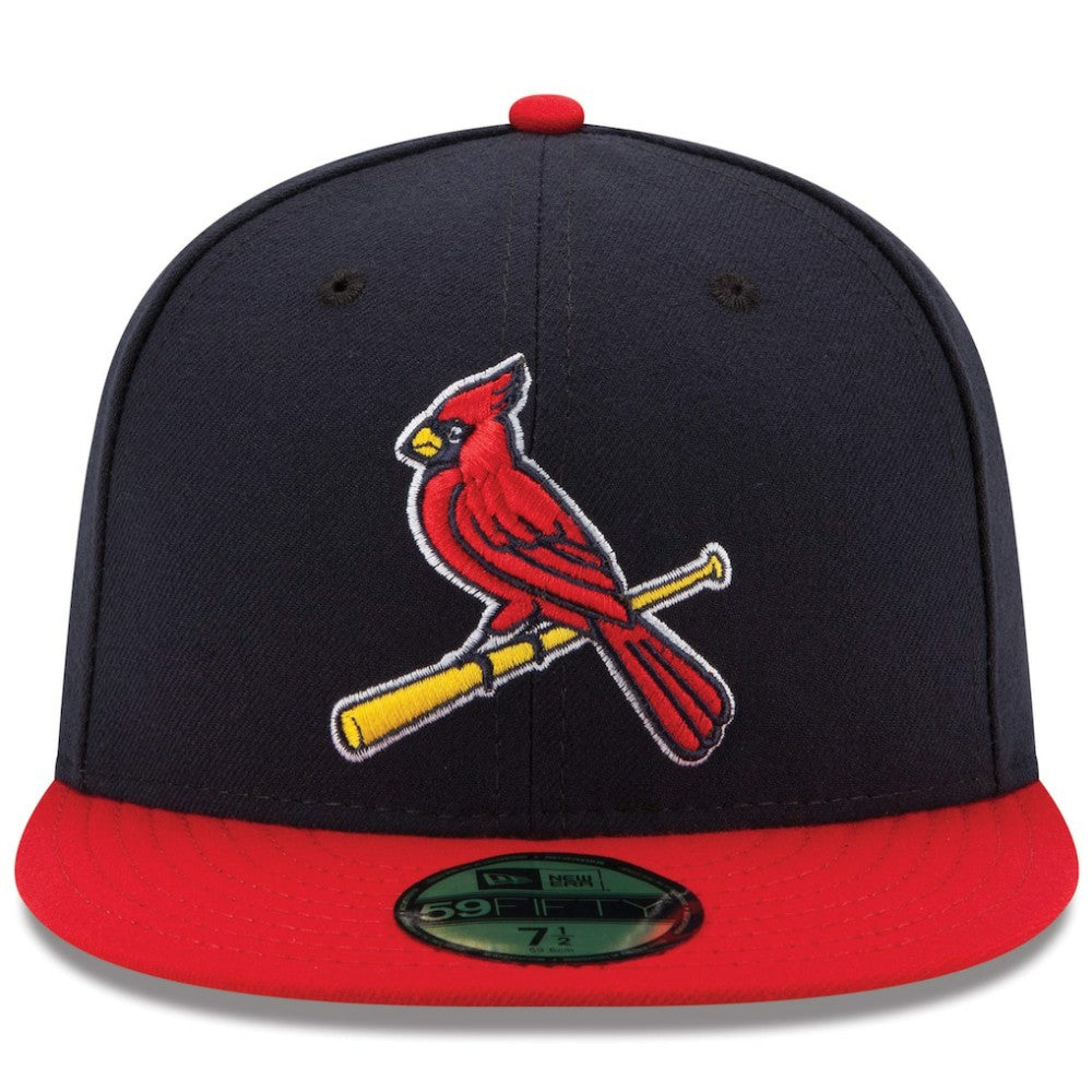 St. Louis Cardinals Alternate 2 Authentic Collection On-Field 59FIFTY Fitted Hat Navy/Red