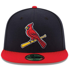 St. Louis Cardinals Alternate 2 Authentic Collection On-Field 59FIFTY Fitted Hat Navy/Red