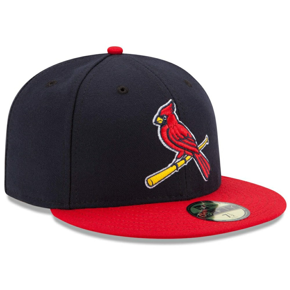 St. Louis Cardinals Alternate 2 Authentic Collection On-Field 59FIFTY Fitted Hat Navy/Red