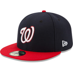 Washington Nationals Alternate Authentic Collection On-Field 59FIFTY Fitted Hat Navy/Red