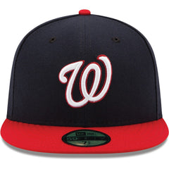 Washington Nationals Alternate Authentic Collection On-Field 59FIFTY Fitted Hat Navy/Red