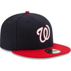 Washington Nationals Alternate Authentic Collection On-Field 59FIFTY Fitted Hat Navy/Red