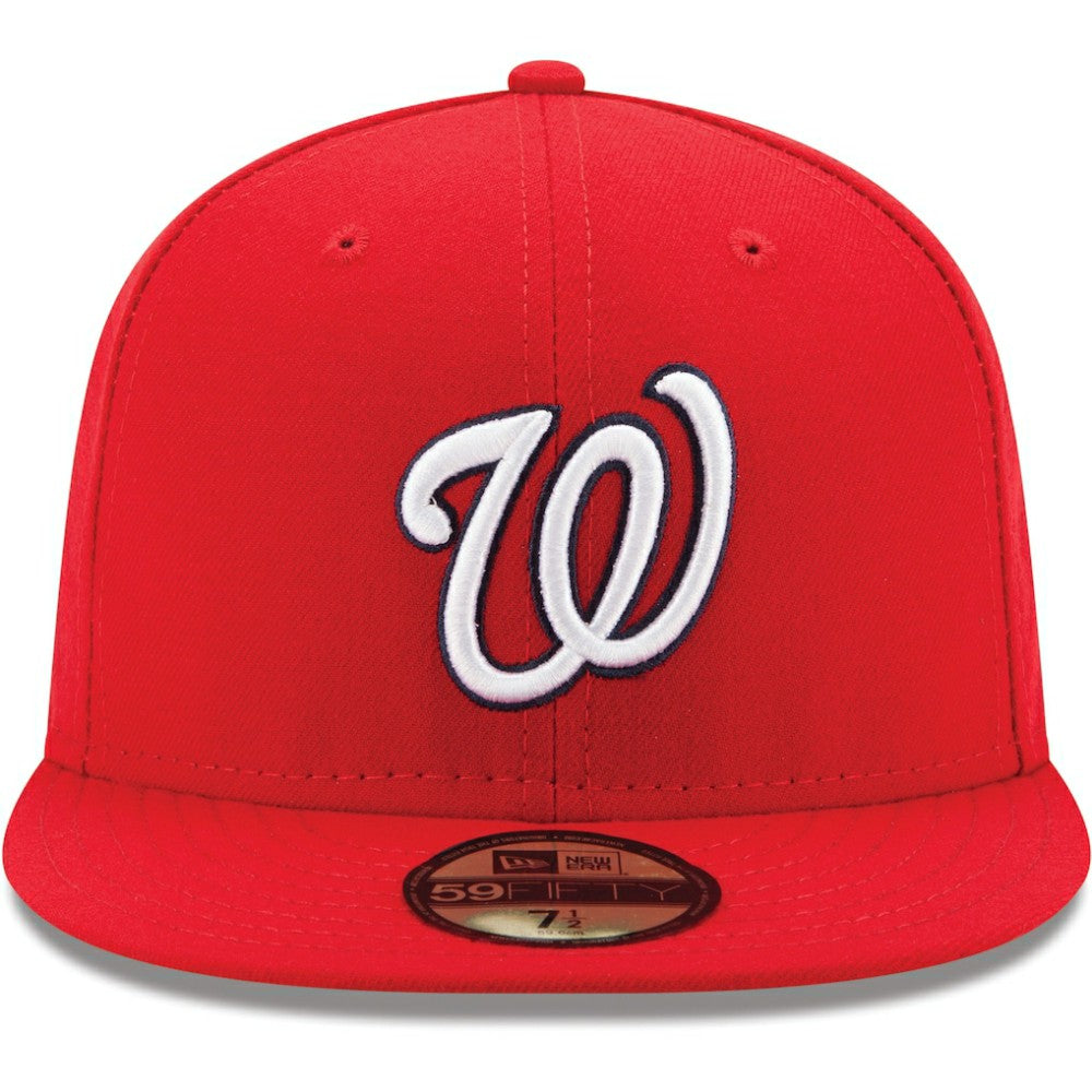 Washington Nationals Game Authentic Collection On-Field 59FIFTY Fitted Hat Red