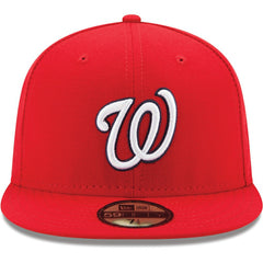 Washington Nationals Game Authentic Collection On-Field 59FIFTY Fitted Hat Red