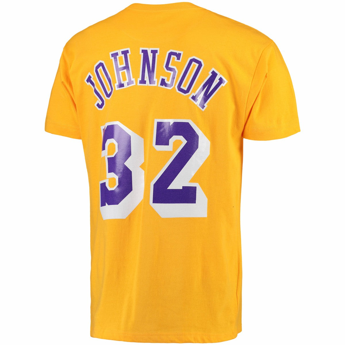 Magic Johnson Los Angeles Lakers Hardwood Classics Retro Name & Number T-Shirt - Gold online