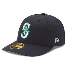 Seattle Mariners Authentic Collection On Field Low Profile Game 59FIFTY Fitted Hat Navy