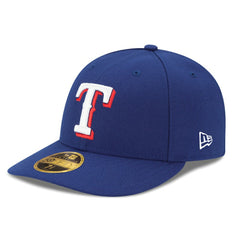 Texas Rangers Game Authentic Collection On-Field Low Profile 59FIFTY Fitted Hat Royal