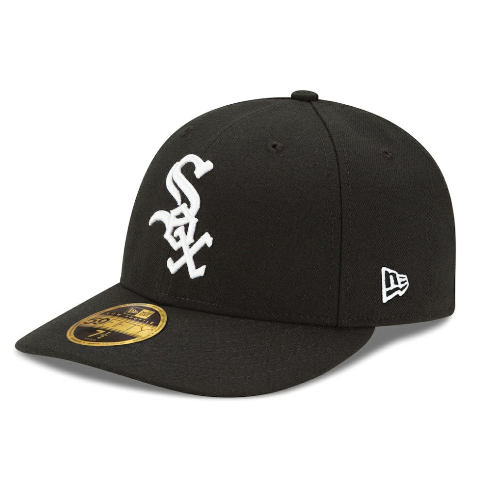 Chicago White Sox Authentic Collection On Field Low Profile Game 59FIFTY Fitted Hat Black