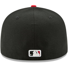 Cincinnati Reds Alternate Authentic Collection On-Field 59FIFTY Fitted Hat Black/Red