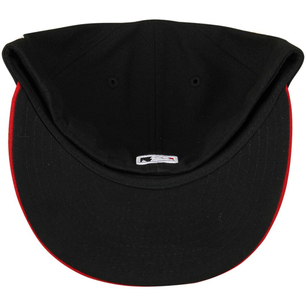 Cincinnati Reds Alternate Authentic Collection On-Field 59FIFTY Fitted Hat Black/Red