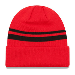 Kansas City Chiefs New Era Team Logo Cuffed Knit Hat - Red for sale