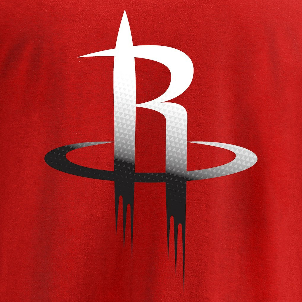 Houston Rockets Gradient Logo T-Shirt - Red on sale