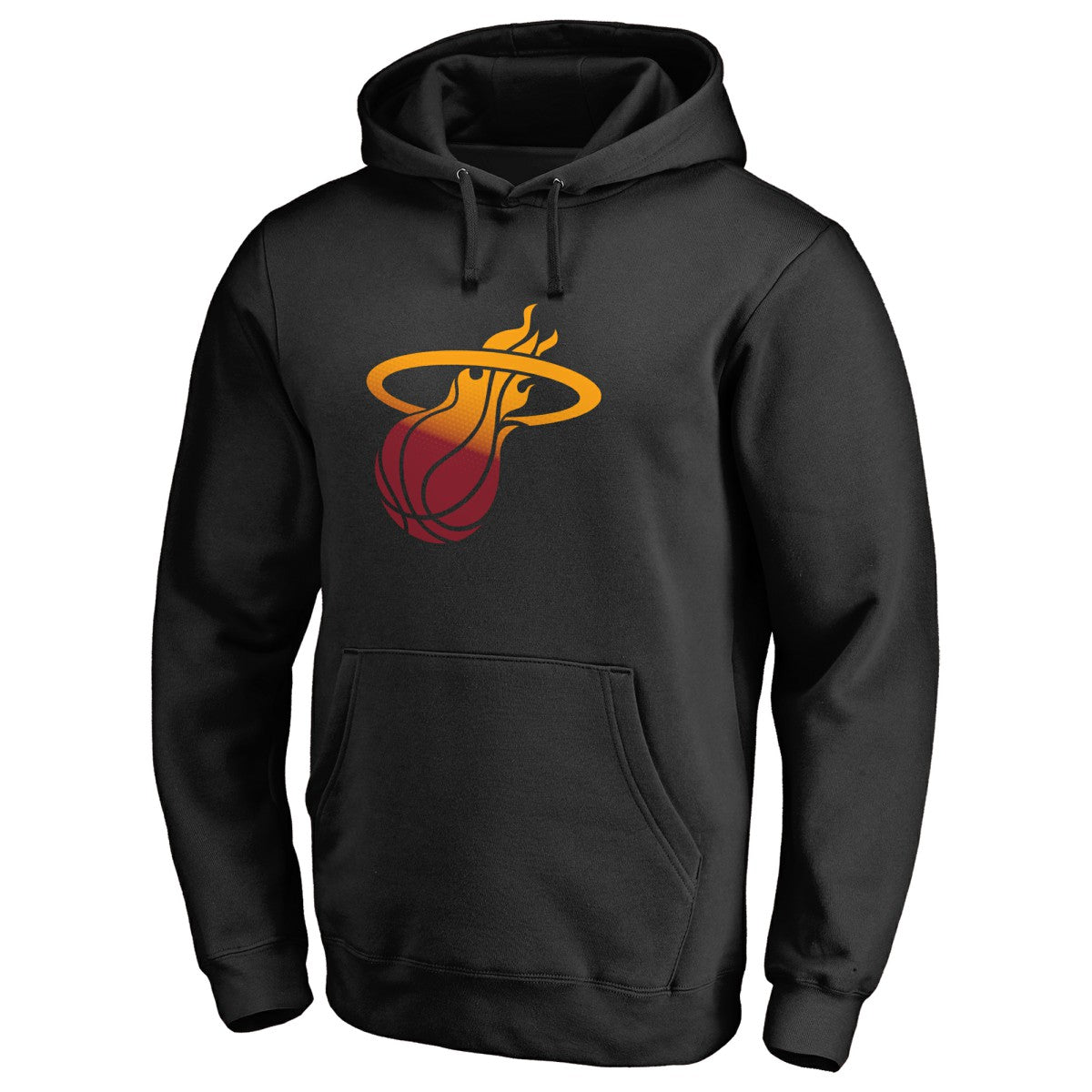 Miami Heat Gradient Logo Pullover Hoodie - Black outlet