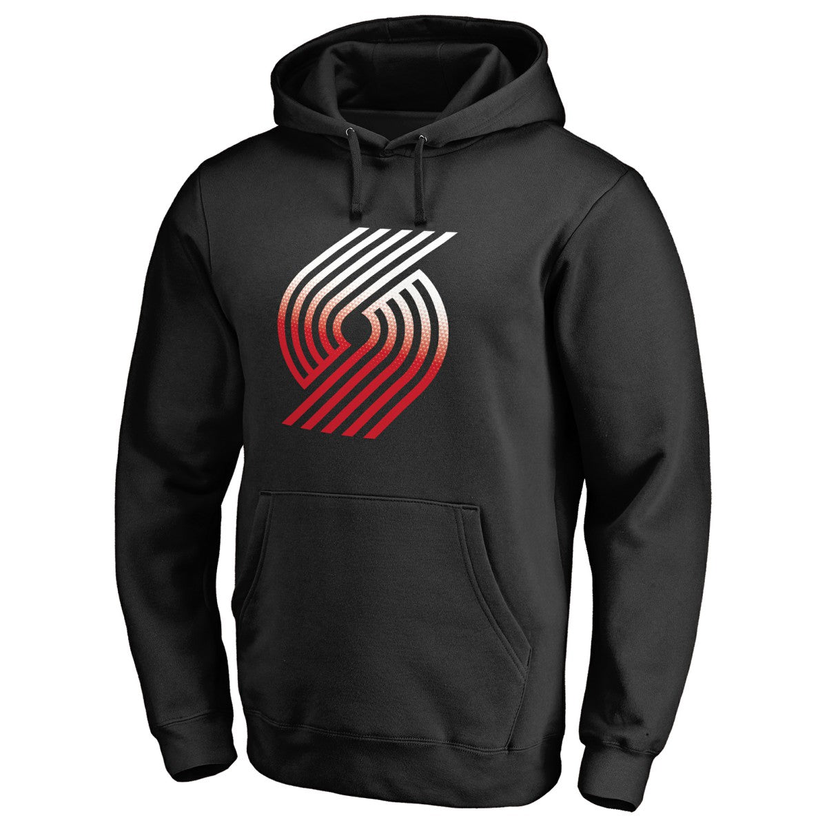 Portland Trail Blazers Gradient Logo Pullover Hoodie - Black cheap
