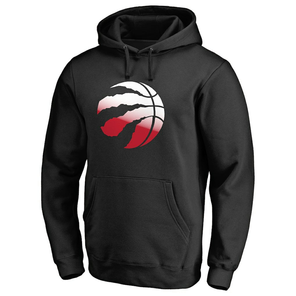 Toronto Raptors Gradient Logo Pullover Hoodie - Black cheap