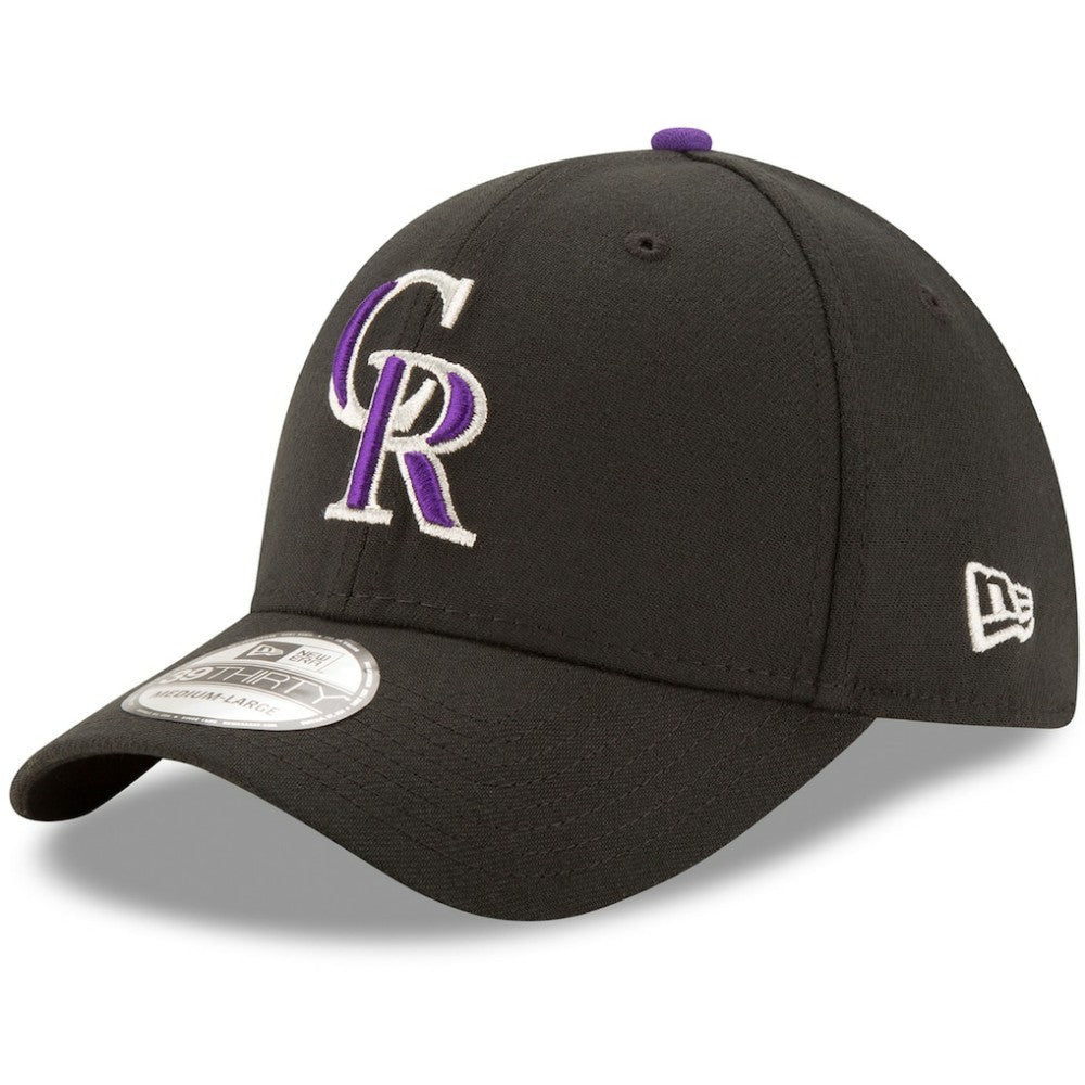 Colorado Rockies Game Team Classic 39THIRTY Flex Hat Black