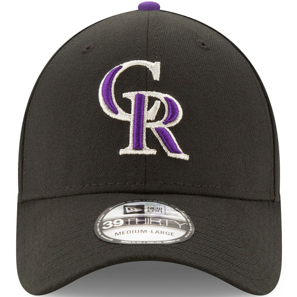 Colorado Rockies Game Team Classic 39THIRTY Flex Hat Black