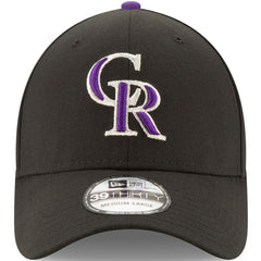 Colorado Rockies Game Team Classic 39THIRTY Flex Hat Black