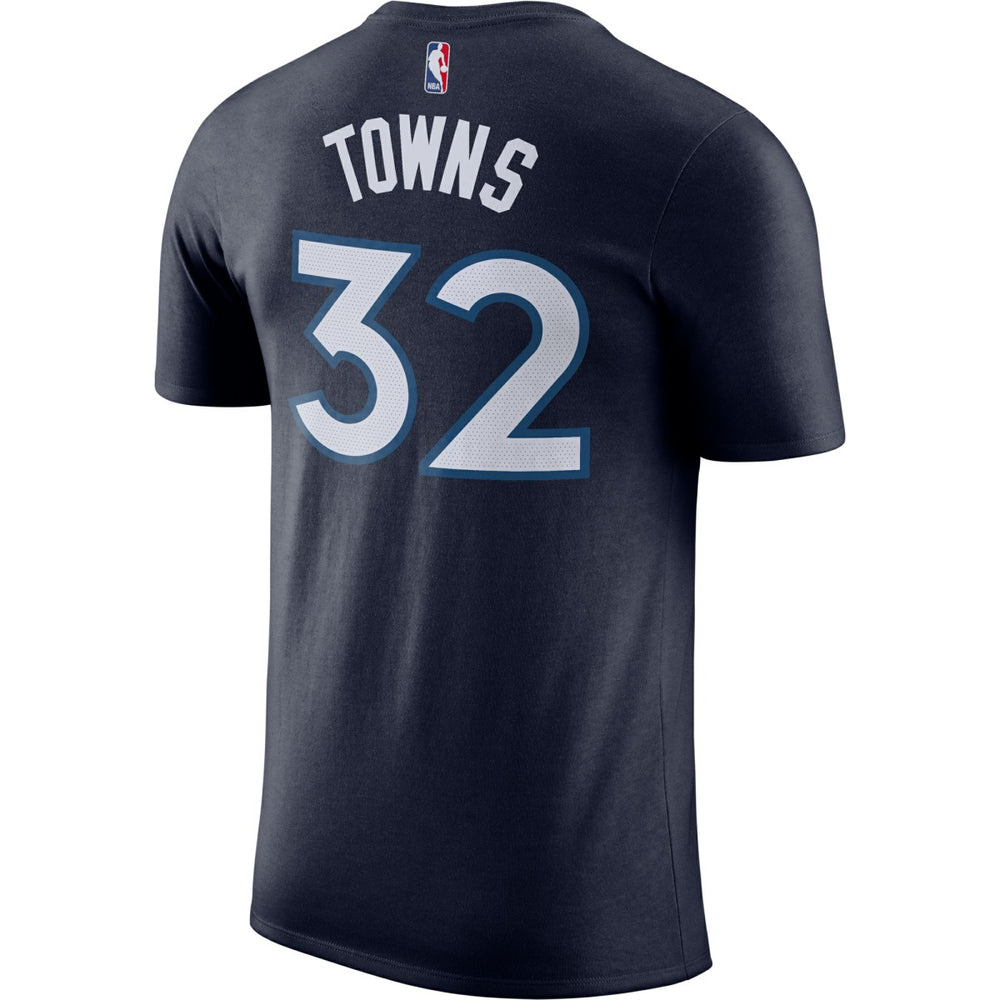 Karl-Anthony Towns Minnesota Timberwolves Name & Number Performance T-Shirt - Blue on sale