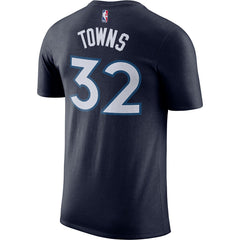 Karl-Anthony Towns Minnesota Timberwolves Name & Number Performance T-Shirt - Blue on sale