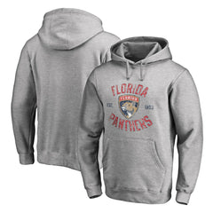 Florida Panthers Heritage Pullover Hoodie - Ash Hoodies