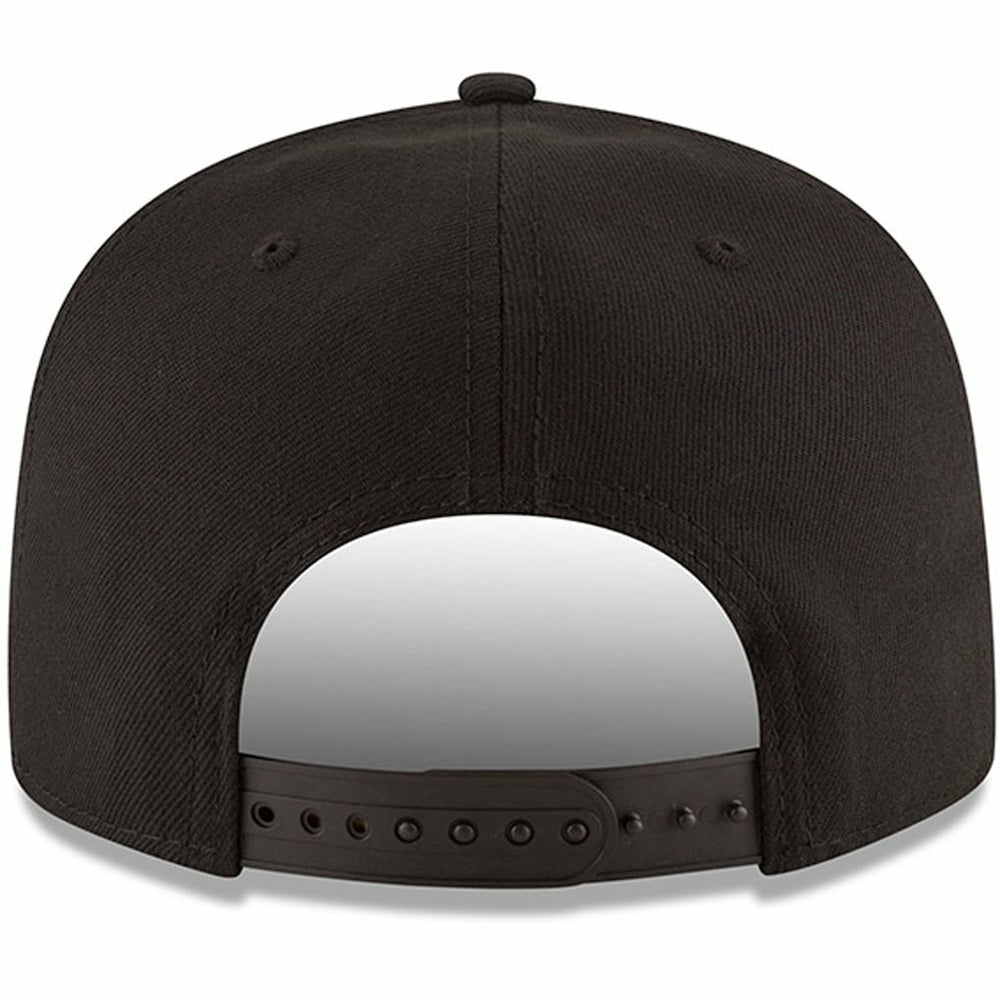 New Orleans Pelicans Black & White Logo 9FIFTY Adjustable Snapback Hat - Black for sale
