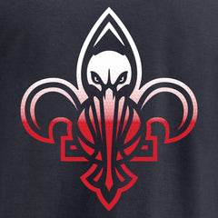 New Orleans Pelicans Gradient Logo Long Sleeve T-Shirt - Navy shop