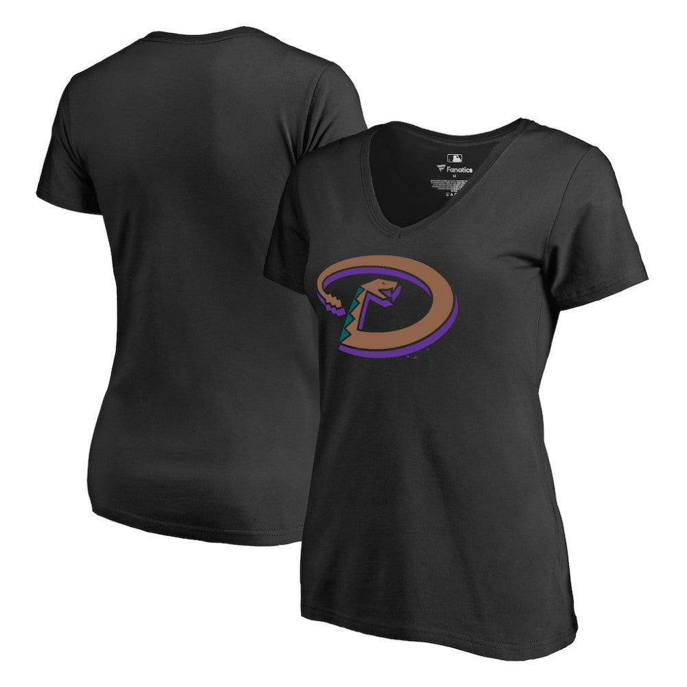 Arizona Diamondbacks Women's Cooperstown Collection Forbes T-Shirt Black