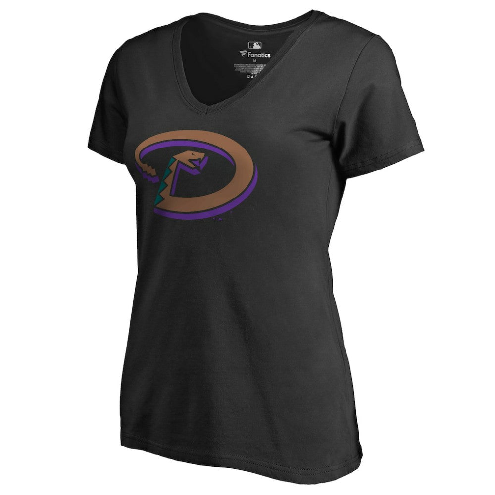 Arizona Diamondbacks Women's Cooperstown Collection Forbes T-Shirt Black
