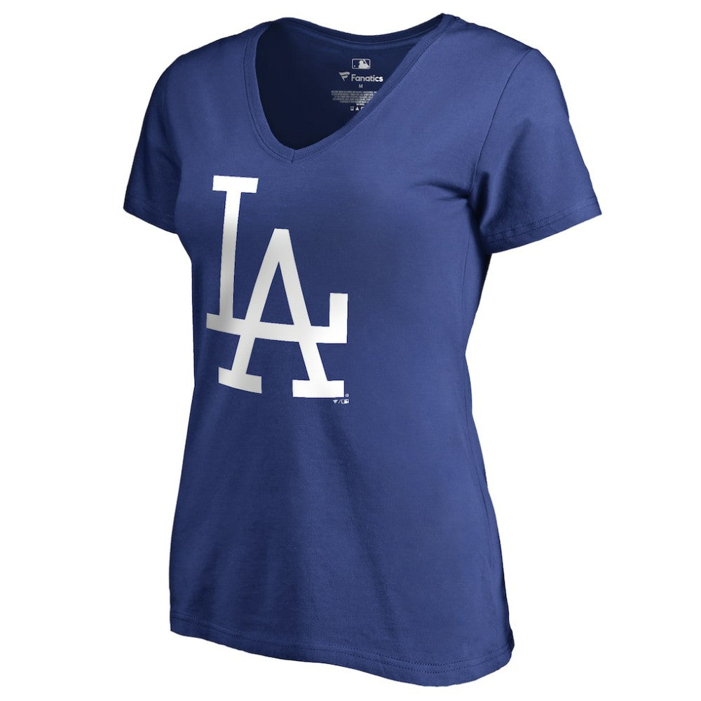 Los Angeles Dodgers Women's Cooperstown Collection Forbes T-Shirt Royal