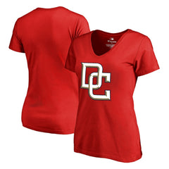 Washington Nationals Women's Cooperstown Collection Forbes T-Shirt Red