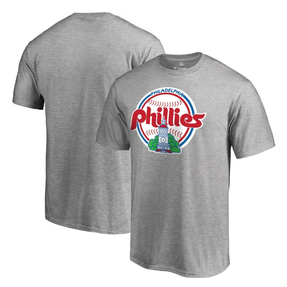 Philadelphia Phillies Cooperstown Collection Forbes T-Shirt Ash