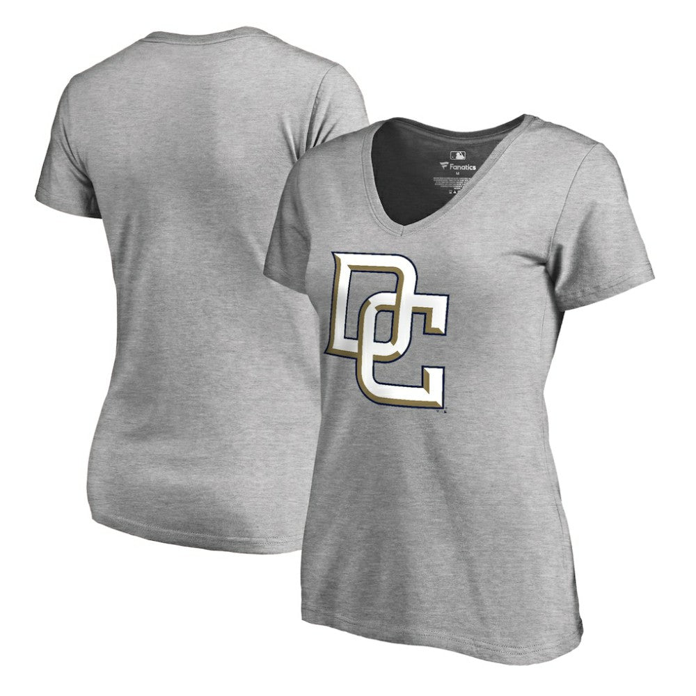 Washington Nationals Women's Cooperstown Collection Forbes T-Shirt Ash