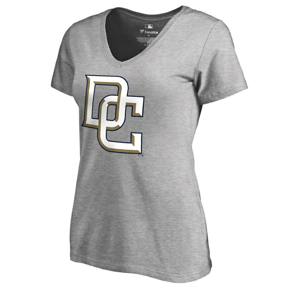 Washington Nationals Women's Cooperstown Collection Forbes T-Shirt Ash