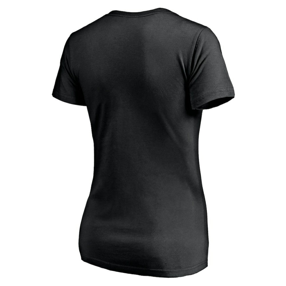Tampa Bay Rays Women's Core Wahconah V-Neck T-Shirt Black