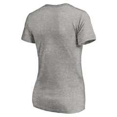 Tampa Bay Rays Women's Core Wahconah V-Neck T-Shirt Heather Gray