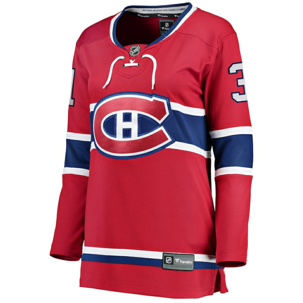 Carey Price Montreal Canadiens Fanatics Women's Home Breakaway Jersey - Red Jerseys