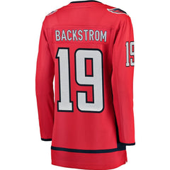 Nicklas Backstrom Washington Capitals Fanatics Women's Home Breakaway Jersey - Red Jerseys
