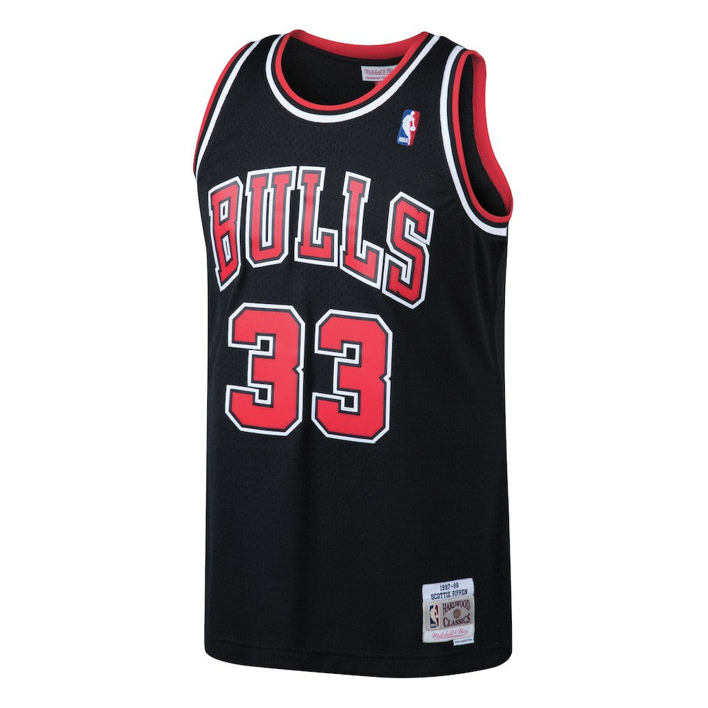 Scottie Pippen Chicago Bulls 1997/98 Hardwood Classics Swingman Jersey sale - Black online