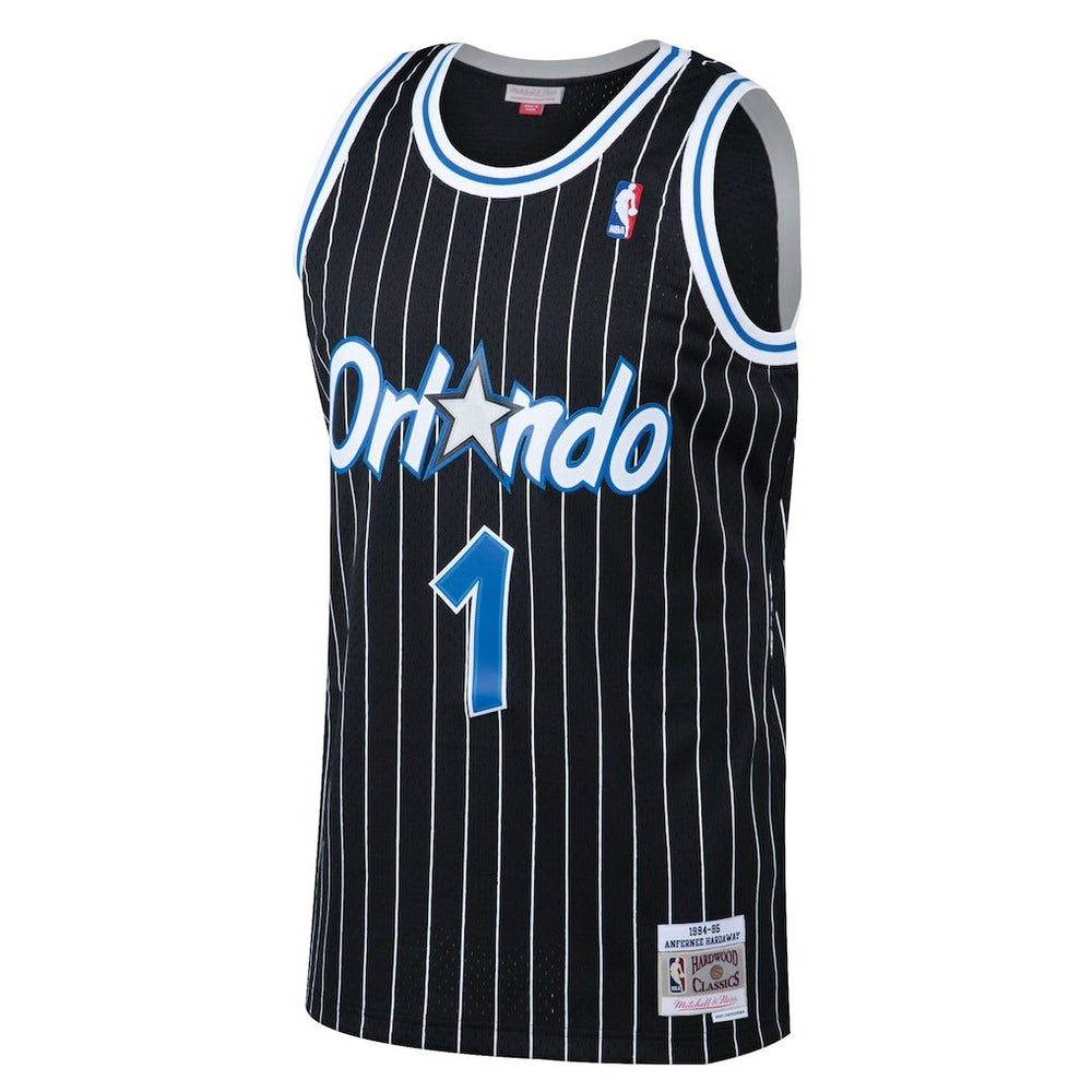 Penny Hardaway Orlando Magic Hardwood Classics Swingman Jersey sale - Black on sale