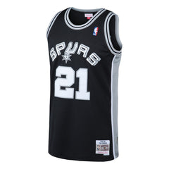Tim Duncan San Antonio Spurs 1998/99 Hardwood Classics Swingman Jersey - Black for sale