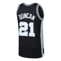 Tim Duncan San Antonio Spurs 1998/99 Hardwood Classics Swingman Jersey - Black for sale