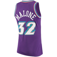 Karl Malone Utah Jazz 1996/97 Hardwood Classics Swingman Jersey - Purple cheap