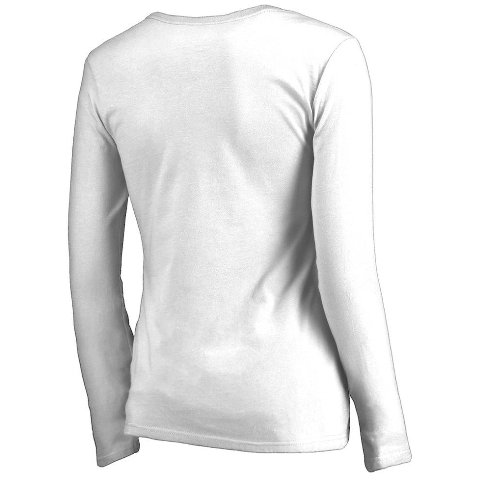 Toronto Maple Leafs Women's Primary Logo Long Sleeve T-Shirt - White T-shirts
