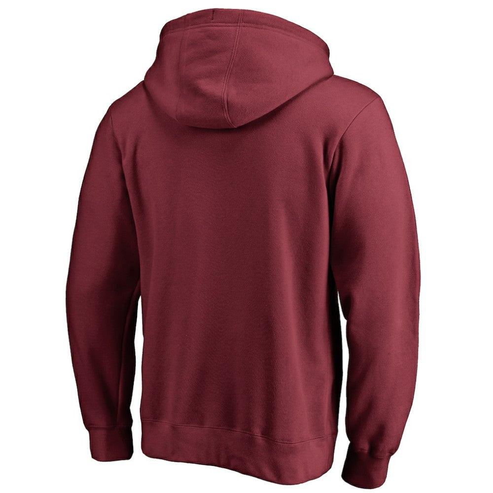 Colorado Avalanche Primary Logo Pullover Hoodie II - Burgundy Hoodies