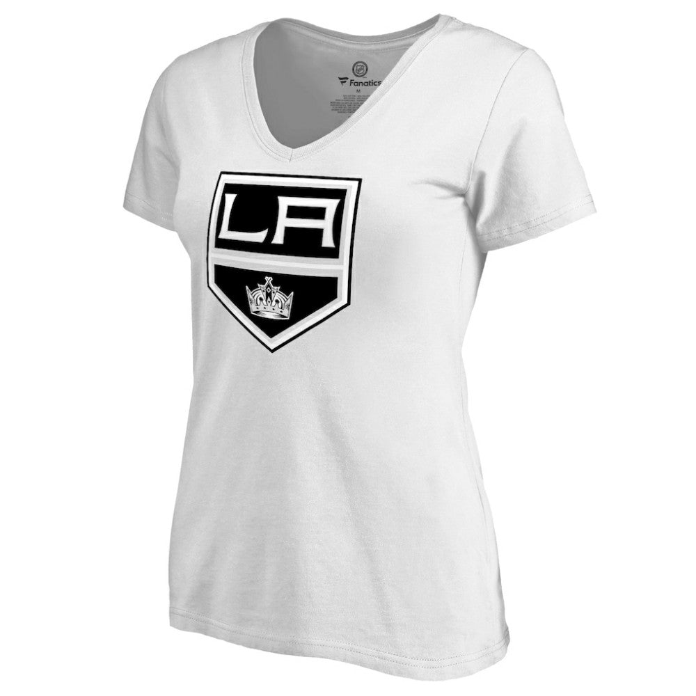 Los Angeles Kings Women's Primary Logo T-Shirt - White T-shirts