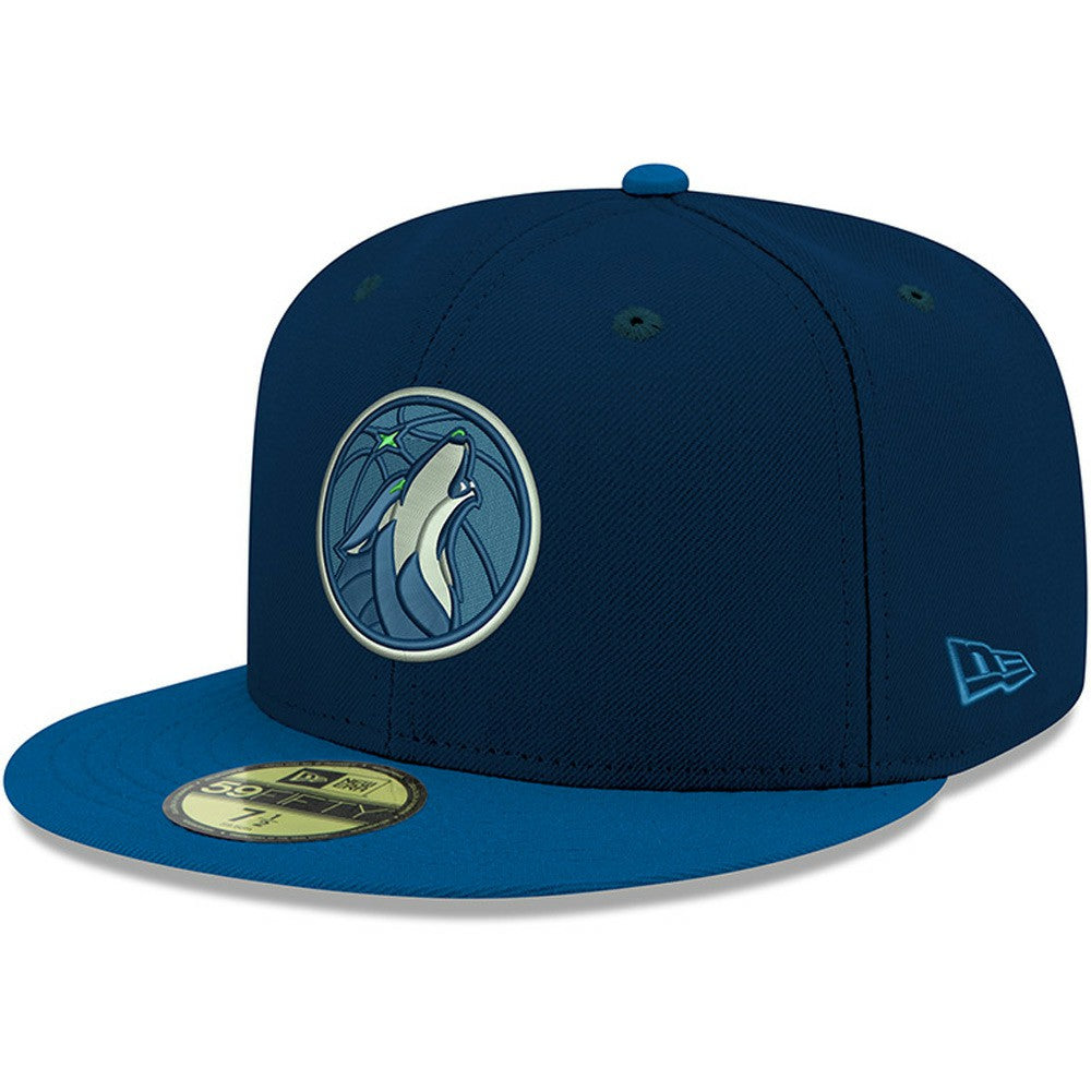 Minnesota Timberwolves Team Color 2Tone 59FIFTY Fitted Hat - Navy shop